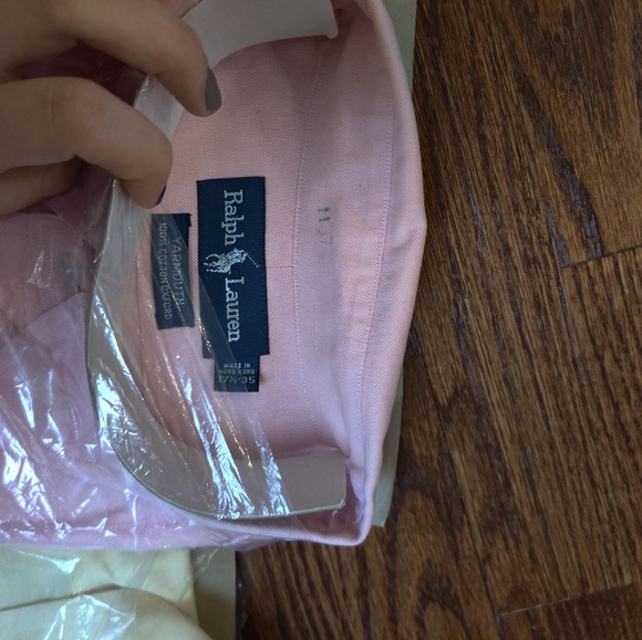 Bundle of two Ralph Lauren new long sleeve shirts - Picture 5 of 7